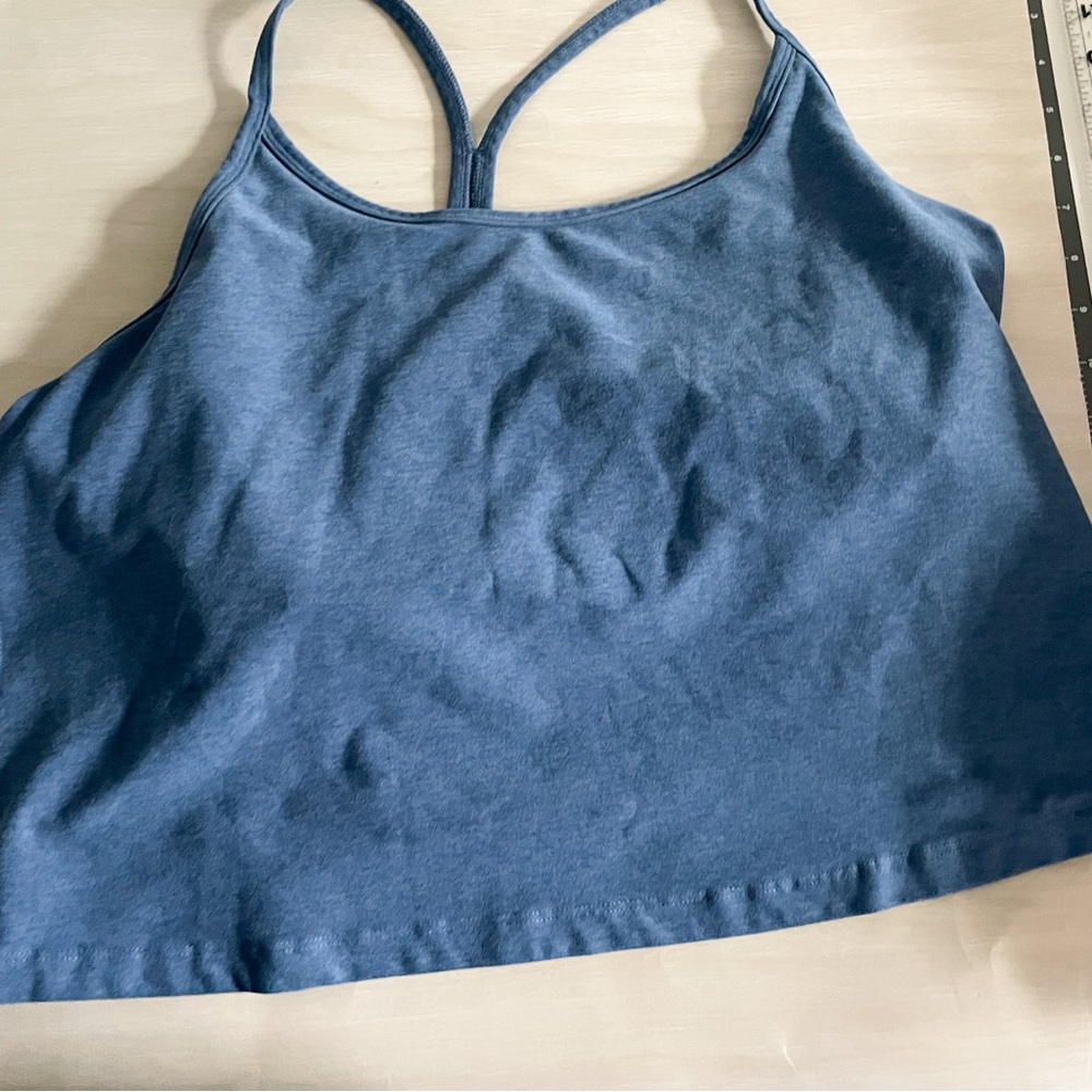Beyond yoga built in bra crop